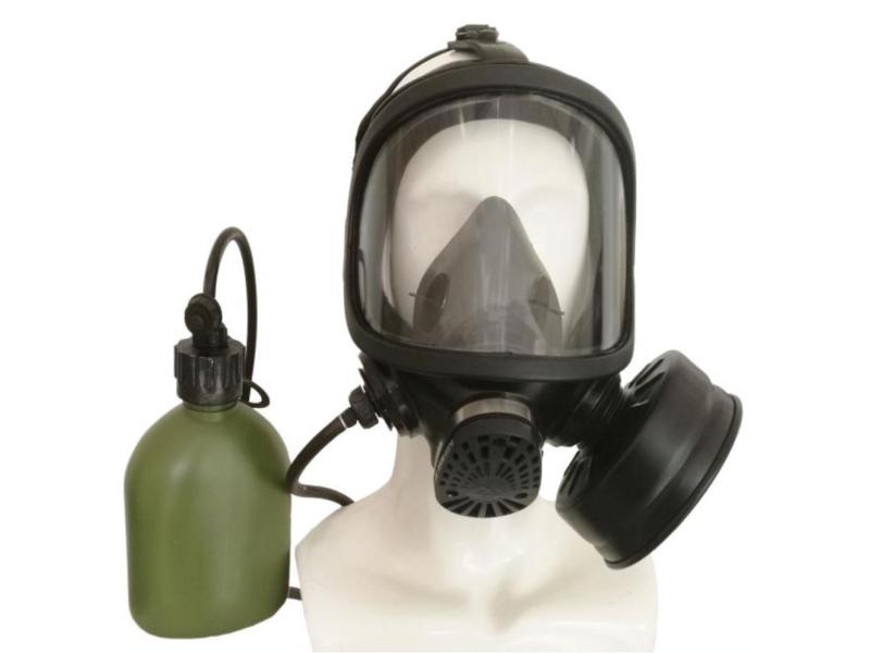Gas Mask, Large View, Fire Protection, Gas Protection, Comprehensive Mask, Chemical Smoke and Gas Protection Mask, Headworn